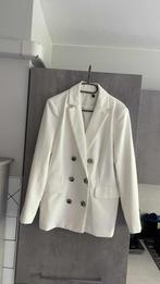 Blazer neuf blanc S, Enlèvement ou Envoi, Neuf, Blanc, Costume ou Complet