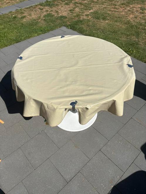 Tafel, Huis en Inrichting, Tafels | Eettafels, Gebruikt, Vier personen, Rond, Ophalen