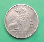 1939 5 frank PB Etoile, Envoi, Métal, Monnaie en vrac