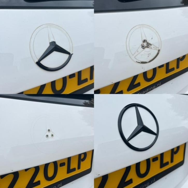 mercedes achterklep ster zwart c63 W205 X156 W117 W213 e63, Auto-onderdelen, Klein materiaal, Mercedes-Benz, Nieuw, Ophalen of Verzenden