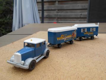 wiking supermooie circus wagen H0 1:87 - perfect - als nieuw beschikbaar voor biedingen