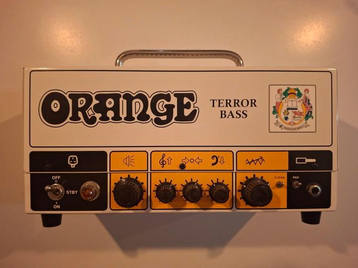 Orange Terror Bass v2, Musique & Instruments, Amplis | Basse & Guitare, Comme neuf, Guitare basse, 100 watts ou plus, Enlèvement ou Envoi