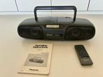 Panasonic RX-DS45 - Vintage (1991) draagbare boombox, Gebruikt, Cd-speler, Microset, Ophalen