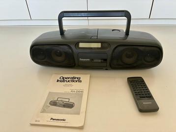 Panasonic RX-DS45 - Vintage (1991) draagbare boombox beschikbaar voor biedingen