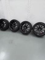 Full Black Originele 21 Duims RS6 / RS7 Velgen + Banden, Ophalen, Gebruikt, Velg(en), 285 mm