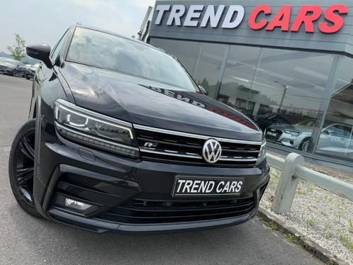 Volkswagen Tiguan Allspace 20TDI Platinum R-Line Zwart Bewer, Auto's, Volkswagen, Bedrijf, Te koop, Tiguan, 360° camera, ABS, Achteruitrijcamera