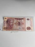 CDF 50 2022 Congolese Frank, Ophalen of Verzenden, Overige landen, Los biljet