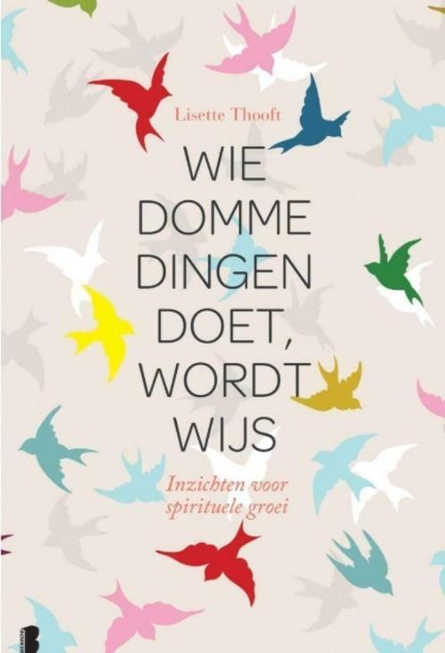 Wie domme dingen doet wordt wijs, Lisette Thooft BK, Boeken, Esoterie en Spiritualiteit, Zo goed als nieuw, Verzenden