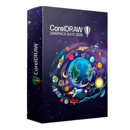 Coreldraw Graphics Suite 2025, Computers en Software, Ontwerp- en Bewerkingssoftware, Nieuw, MacOS, Windows, Ophalen