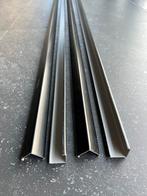 4 cornières noires Kewlox 209cm, Enlèvement, Comme neuf