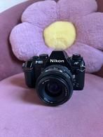 Nikon F-501 analoog fototoestel, Ophalen of Verzenden, Zo goed als nieuw, Nikon