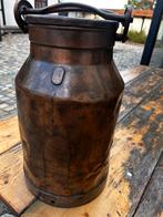 melkkan, Ophalen, Koper