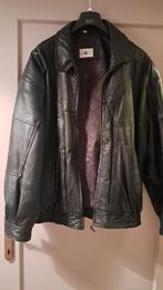 Blouson noir en cuir épais, taille 54, Enlèvement ou Envoi, Taille 52/54 (L), Noir