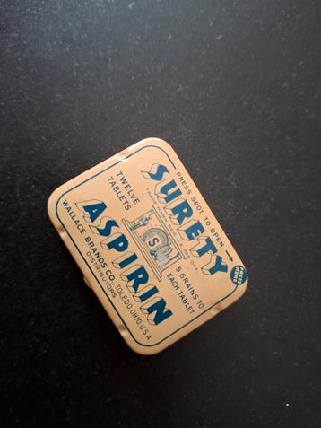 Boîte d’aspirine ww2, Enlèvement ou Envoi