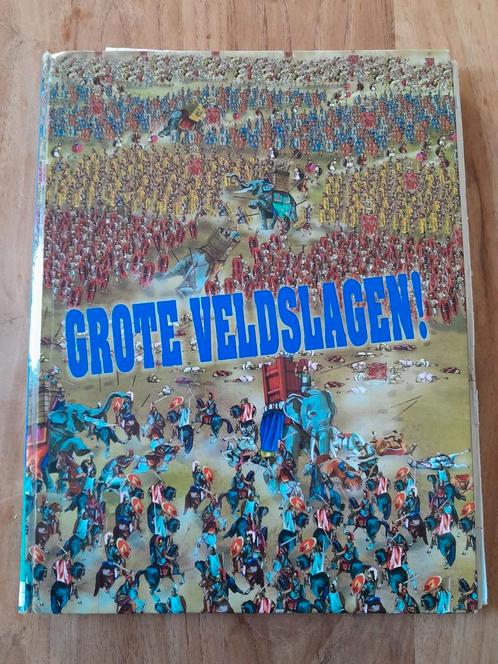 Grote Veldslagen, Boeken, Prentenboeken en Plaatjesalbums, Gelezen, Ophalen of Verzenden