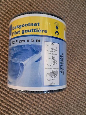Dakgootnet 12,5 cm x 5 m beschikbaar voor biedingen