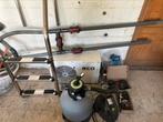 Zwembad pomp,filter,ladder,3 weg kraan en warmtepomp, Ophalen, Gebruikt, Filter
