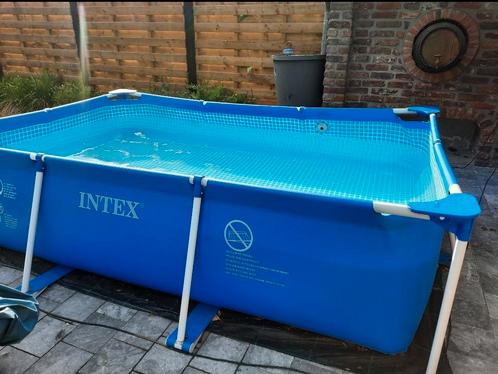 intex zwembad 2x3m met pomp, afdekzeil en meer, Tuin en Terras, Zwembaden, Gebruikt, Ophalen