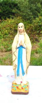 vierge en platre peint 20 cm, Enlèvement ou Envoi