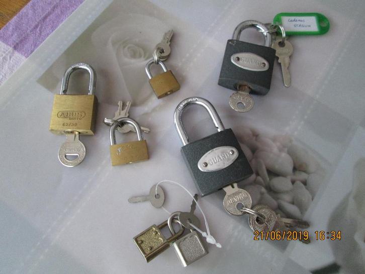 Cadenas., Bijoux, Sacs & Beauté, Valises, Clé, Enlèvement