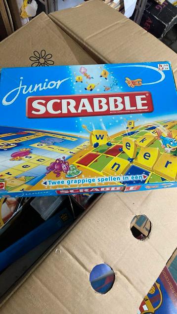 Scrabble junior, Enlèvement ou Envoi, Utilisé, Mattel games
