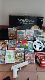 Wii Fit Plus + Wii Balance Board, WII console, Games en Spelcomputers, Ophalen, Gebruikt, Sport, Vanaf 3 jaar