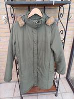 #Jas#khaki# rits#knopen#kap#Sherpa#3 suisses#38/40#, Kleding | Dames, 3 suisses, Zo goed als nieuw, Groen, Ophalen