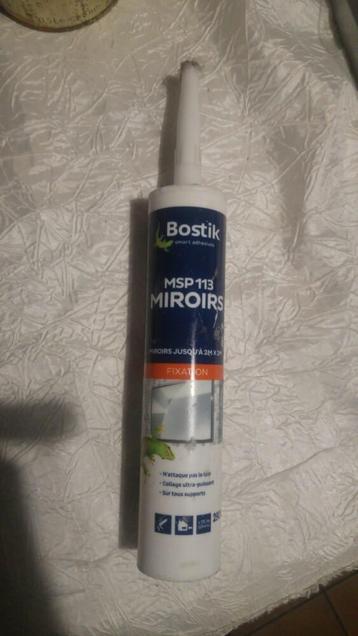 Vintage mastic silicone bostik msp mirroir périmé, Bricolage & Construction, Enlèvement ou Envoi, Utilisé