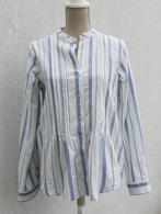 River Woods 38 gestreept hemd, Kleding | Dames, Blouses en Tunieken, Maat 38/40 (M), Blauw, River Woods, Ophalen of Verzenden
