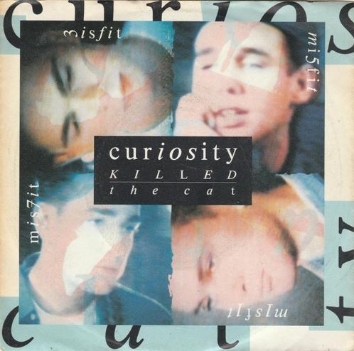 45T: Curiosity Killed the Cat: Misfit    SynthPop, CD & DVD, Vinyles Singles, Utilisé, Single, Pop, 7 pouces, Enlèvement ou Envoi