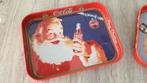 Twee Coca-Cola vintage dienbladen metaal, Ophalen, Zo goed als nieuw, Metaal