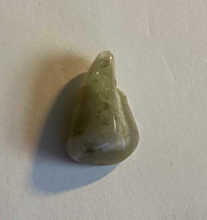 4 Halfedelstenen : Cabochon Jasper, maansteen, barnsteen,..., Handtassen en Accessoires, Edelstenen, Zo goed als nieuw, Ophalen of Verzenden