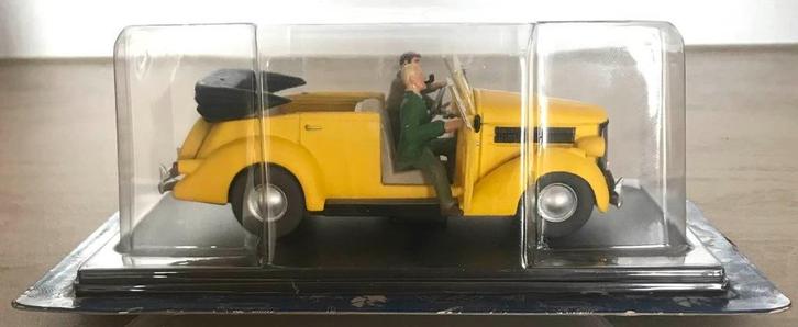 Blake & Mortimer miniatuur auto: Ford Cabriolet, Verzamelen, Stripfiguren, Zo goed als nieuw, Overige typen, Overige figuren, Ophalen