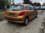 Peugeot 207 met keuring verkoop en garantie, Auto's, Peugeot, Voorwielaandrijving, Zwart, Leder en Stof, Bedrijf