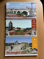 St. Jacobs Fietsroute - 3 boekjes, Livres, Guides touristiques, Comme neuf, Autres marques, Guide de balades à vélo ou à pied