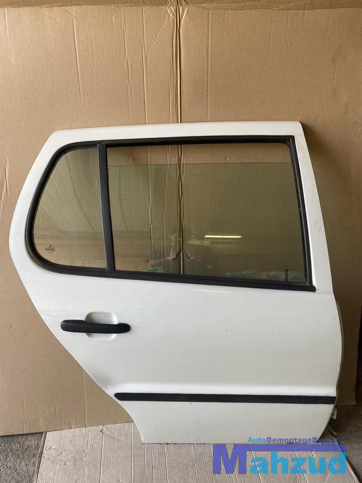 VW POLO 6N2 Wit rechts rechter achter deur portier, Auto-onderdelen, Carrosserie, Deur, Volkswagen, Achter, Rechts, Gebruikt