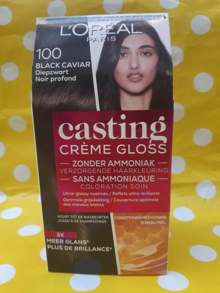Semi-permanente haarverf L'Oréal Casting Crème Gloss 100 Bla, Handtassen en Accessoires, Uiterlijk | Haarverzorging, Nieuw, Overige typen