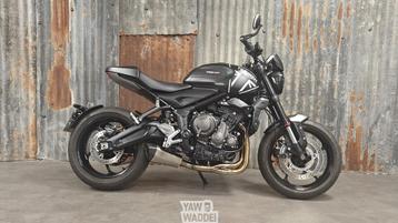 Triumph Trident 660: Matt Black (A2 compatibel) beschikbaar voor biedingen