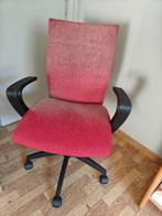 Bureaustoel, Huis en Inrichting, Ophalen, Gebruikt, Bureaustoel, Rood