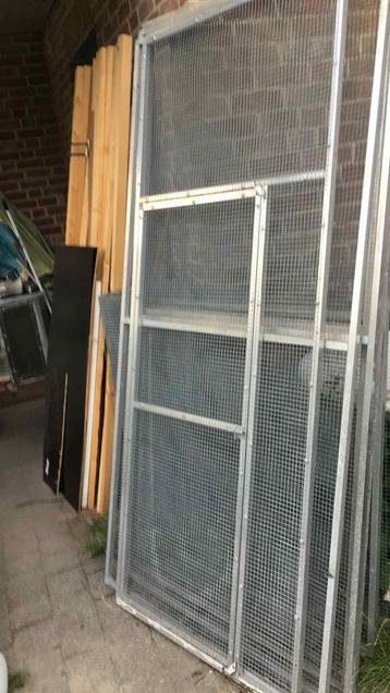 Prijsje: 7 VOLIERE PANELEN VOOR 280 EURO beschikbaar voor biedingen