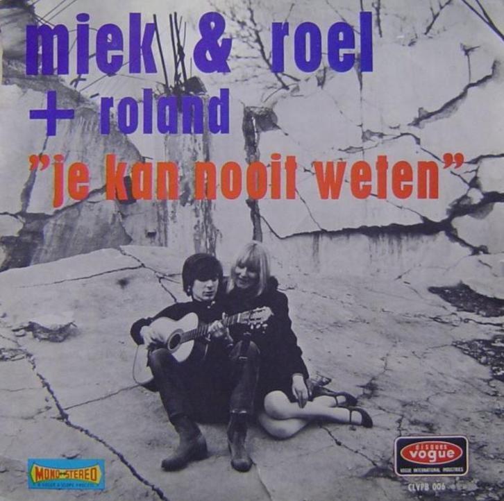 vinyl:  MIEK en ROEL  &  ROLAND  V.C.  – Je Kan Nooit Weten, Cd's en Dvd's, Vinyl | Nederlandstalig, Gebruikt, Overige genres