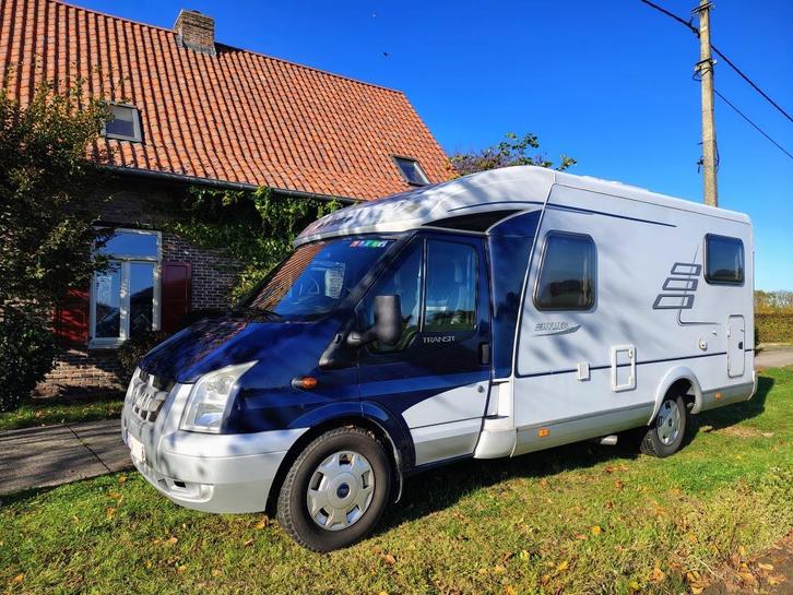 hymer camper, Caravans en Kamperen, Mobilhomes, Particulier, tot en met 2, Half-integraal, Hymer, Ford, Diesel, Handgeschakeld