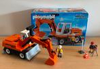 Playmobil graafmachine city action + landmeter, Kinderen en Baby's, Speelgoed | Playmobil, Ophalen of Verzenden, Zo goed als nieuw