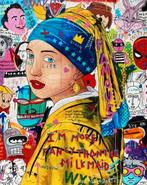 Diamond Painting kunst 50x40cm (rond), Hobby en Vrije tijd, Schilderen, Verzenden, Nieuw, Overige typen