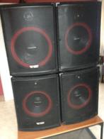 muziek boxen  2 stuks, Ophalen, Gebruikt, 120 watt of meer