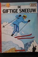 STRIP SC LEFRANC 4 DE GIFTIGE SNEEUW EERSTE DRUK JACQUES MAR, Boeken, Ophalen of Verzenden