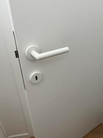 3 x Witte deur klink Hewi beschikbaar voor biedingen