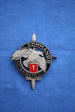 Insigne française entraînement Commando, Enlèvement ou Envoi, Armée de terre, Emblème ou Badge