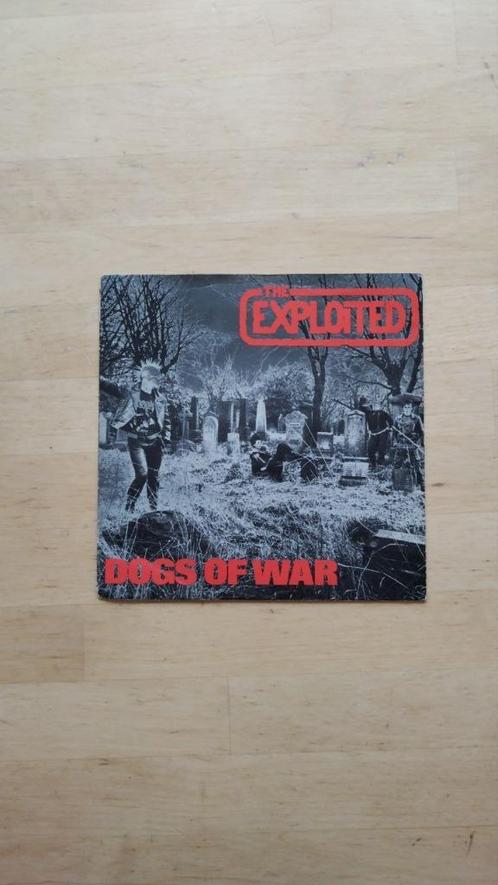 The Exploited Dogs Of War Single Vinyle 45t 7" inch UK 1981, Cd's en Dvd's, Vinyl | Rock, Gebruikt, Overige genres, Overige formaten