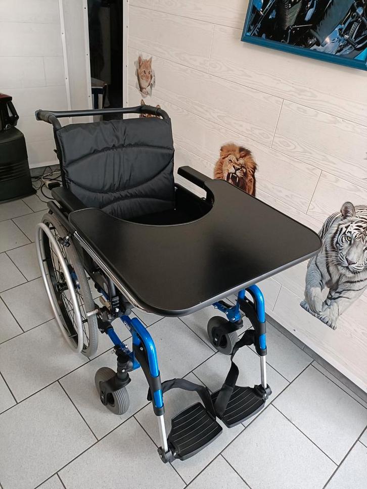 Chaise roulante pliable et démontable VERMEIREN V300 46cm, Diversen, Rolstoelen, Ophalen